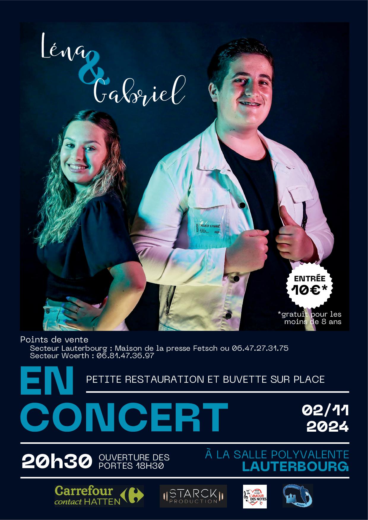 concert lena et gabriel